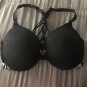 PINK push up strappy back bra